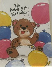 Suzy&#39;s Zoo It&#39;s Baby&#39;s First Birthday Party Invitations 10 Cards and Envelopes  - £4.00 GBP