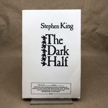 The Dark Half by Stephen King (Advance Uncorrected Proof, First Edition) - £157.27 GBP