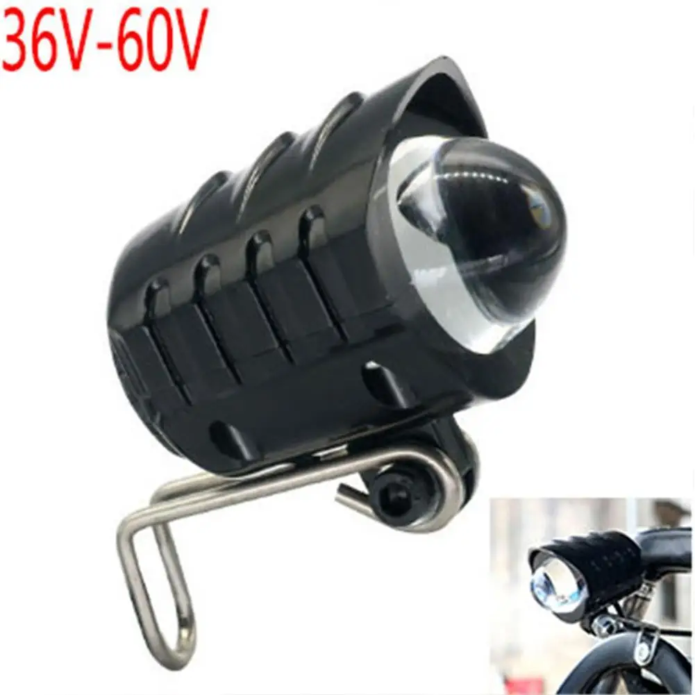 2 in 1 LED Headlight Electric Bicycle Scooter Waterproof Front Light With Horn - £9.04 GBP