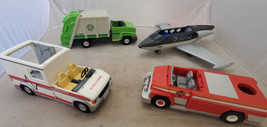 Playmobil Rescue Ambulance, City Life Airplane, Recycle Truck Toy - £7.91 GBP