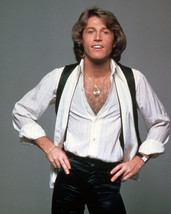 Andy Gibb Hunky Open Shirt With Medallion Pose 16x20 Canvas Giclee - $69.99