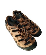 Merrell Saugatuck Trail Hiking Sandals Kangaroo Tan &amp; Brown Vibram Men&#39;s... - $463.56 MXN