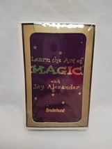 Learn The Art Of Magic With Jay Alexander Playing Card Deck Sealed - £11.84 GBP