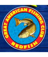 Redfish Red Drum Vinyl Decal Sticker  3&quot; To 5&quot; Great American Fishing Club - £4.27 GBP+