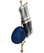 Mygift 20.5-Foot Gold Metal Tree Branch Style Wall Mounted Vertical Hat/... - $61.61 CAD