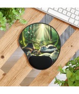 Jungle Oasis Mouse Pad with Wrist Rest, Office Decor, Gift for Remote Wo... - $42.13 CAD