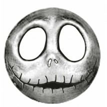 The Nightmare Before Christmas Jack Face 3D Pewter Lapel Pin, NEW UNUSED - £5.52 GBP