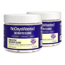 No Days Wasted DHM Detox, 120 Capsules (60 Servings) - Jar - Take During... - $130.18