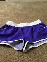 1 Pc Op Women&#39;s Juniors Blue White Swim Trunks Shorts Size Medium  - £26.47 GBP