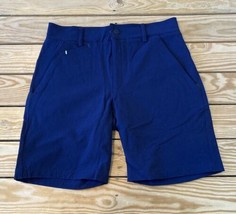 Blanc Noir Men’s Knee Length shorts Size 30 Navy Dd - $28.71
