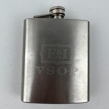 E&amp;J VSOP 7oz Flasks Stainless Steel Brandy Cognac V.S.O.P. - £7.78 GBP
