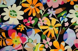 Sewing Cotton Quilting Fabric Spring Fling Alexander Henry Floral Multic... - $10.88