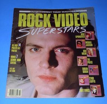 Duran Duran Rock Video Superstars Poster Book #1 Vintage 1984 Van Halen Lauper - £31.44 GBP