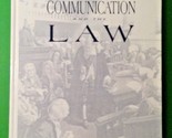 Communication and the Law - Hardcover - $37.89
