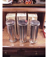 3 Used The Pampered Chef Valtrompia Bread Tubes, Flower, Heart, Star, wi... - $9.95