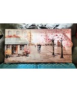 Romantic Spring is in Bloom Shabby Chic 24&quot;W x 48&quot;L Canvas - $75.00