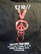 U2 Vertigo Australia T-Shirt Custom Print 2006 XL Dates Melbourne Sydney... - $1,132.67 MXN