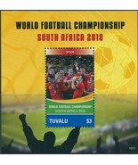 Tuvalu 2010 SG1406 Football World Cup MS MNH - $4.01