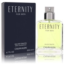 Eternity Cologne 6.7 oz Eau De Toilette Spray Calvin Klein For Men Fragrance  - £71.90 GBP