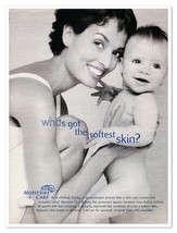 Ivory Moisture Care Bar Soap Mom &amp; Baby Vintage 1998 Full-Page Magazine Ad - $9.70