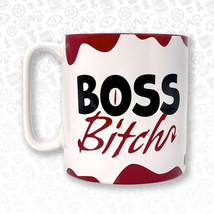 Official Helluva Boss Blitz&#39;s Boss Bitch Coffee Mug Cup - £47.23 GBP