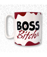 Official Helluva Boss Blitz&#39;s Boss Bitch Coffee Mug Cup - £47.16 GBP