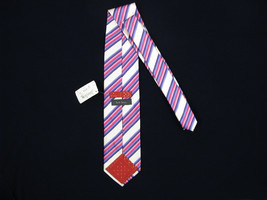NEW! NWT! Paul Smith Colorful Fun Striped Pure Silk Tie!   #Z4G87U - $69.99