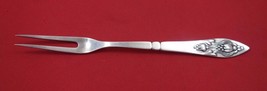 Fuchsia by Georg Jensen Sterling Silver Pickle Fork 2-Tine No Spears 6 1/4&quot; - £100.19 GBP