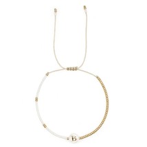 Simple Thin Bracelet Shell A-Z Initial Letter Charm Bracelets Fashion Jewelry fo - £11.98 GBP