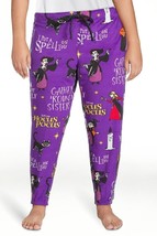 Disney Hocus Pocus Ladies Lounge Pants Sleep Jogger W Pockets Small New W Tags - £12.65 GBP