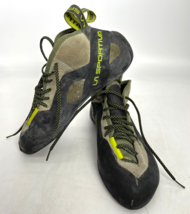 La Sportiva Men&#39;s TC Pro Rock Climbing Shoes - Olive 8.5-USM 9.5-USW 41.5 - $49.49