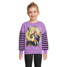 Hocus Pocus Girls Halloween Sweatshirt, Size XL (14-16) Color Purple - £11.07 GBP