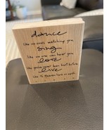Dance, Sing, Love - Rubber Stamp by Penny Black - $189.28 MXN