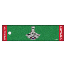 Fanmats Washington Capitals 2018 Stanley Cup Champions Putting Green 1.5... - £28.50 GBP