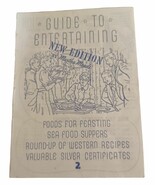 Vtg General Mills Martha Meade Guide to Entertaining Recipe Fold Out Boo... - $12.82