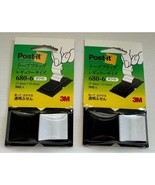 3M Post-It Notes Flags 680-6 White Index Markers from Japan Lot of 2 Packages