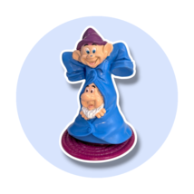 Snow White Seven Dwarfs Vintage 1992 Disney Action Figure Toy: Dopey and... - $12.90