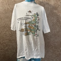 Vintage Oregon Coast Lighthouses T-Shirt Eagle Tag XL Made in USA Single... - £17.05 GBP