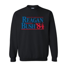 UGP Campus Apparel Reagan Bush 84 - Republican Presidential Campaign Crewneck Sw - £35.38 GBP
