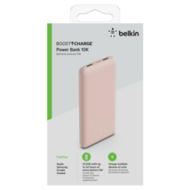 Belkin USB-C Portable Charger Power Bank, 10,000 mAh with 1 USB-C Port and 2 - £8.29 GBP