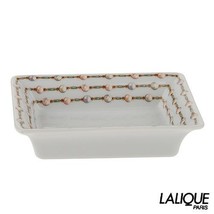 LALIQUE COUPELLE RECT. PERLES  HAND MADE ASHTREE - $31.75
