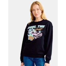 Feel The Heat Car Women’s Graphic Sweatshirt, Size M (8-10) Color Black - $15.83