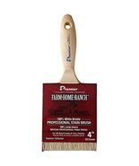 PREMIER PAINT ROLLER/Z PRO Premier 4&quot; Stain Brush White China Bristle wi... - €21,20 EUR