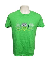 NYRR New York Road Runners Mighty Milers Run for Life Adult Small Green TShirt - £11.66 GBP