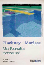 David Hockney - A Paradise Reunited - Exhibition Posters - Poster - Nice - 20... - £181.24 GBP