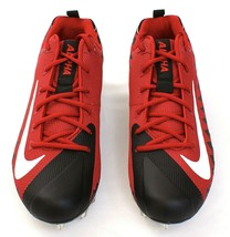 Nike Black &amp; Red Alpha Menace Pro Low TD Men&#39;s Football Cleats NEW - £62.90 GBP