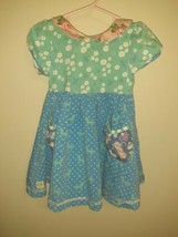 Wildflowers Clothing Boho Chic Dress Precious Multi Patterned Baby Girls 2  - £31.17 GBP