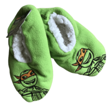 Teenage Mutant Ninja Turtle Michelangelo Boys Slipper Socks Size S/M - £7.99 GBP