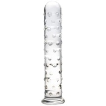 Super Big Transparent Crystal Massage Pellet Penis Glass Granule Dildo Apparatus - £43.31 GBP