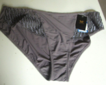 1 Wacoal Le Femme Bikini Panties Style 841117 Gray (027) Size X-Large - $18.76